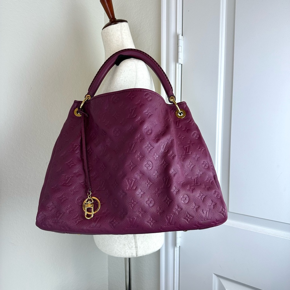 Louis Vuitton Artsy MM Monogram Empreinte Shoulder Bag - Picture 7 of 13